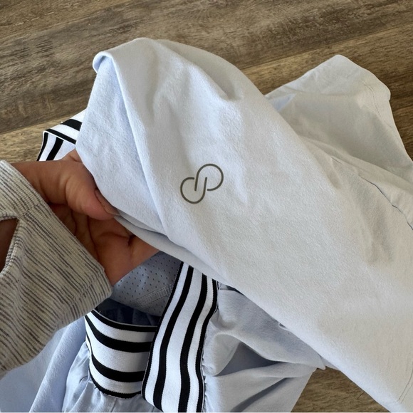 Calia Light Blue Tennis/Golf Skirt with Built in Shorts with Ball Pockets - Picture 4 of 8